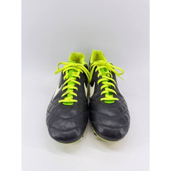 Nike Tiempo Legend IV FG Men’s Soccer Cleats Black Volt Size 13 US 47.5 EU main image 7